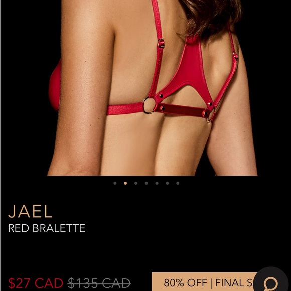 Jael Honey Birdette Black Collection. XL Never worn. Tag on. - Picture 4 of 8